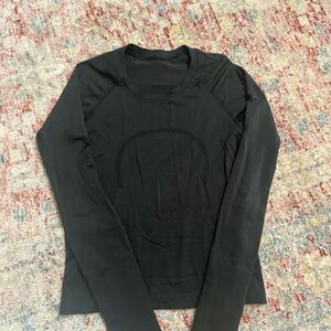 Black Long Sleeve Top